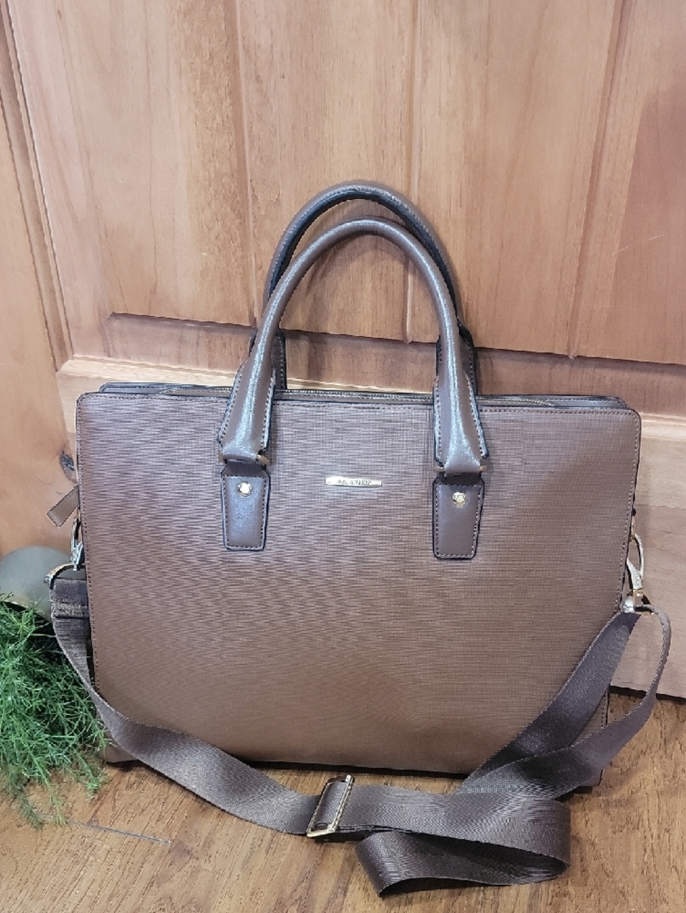 Johan Leather Lawyers Briefcase - Premium Laptop Bag